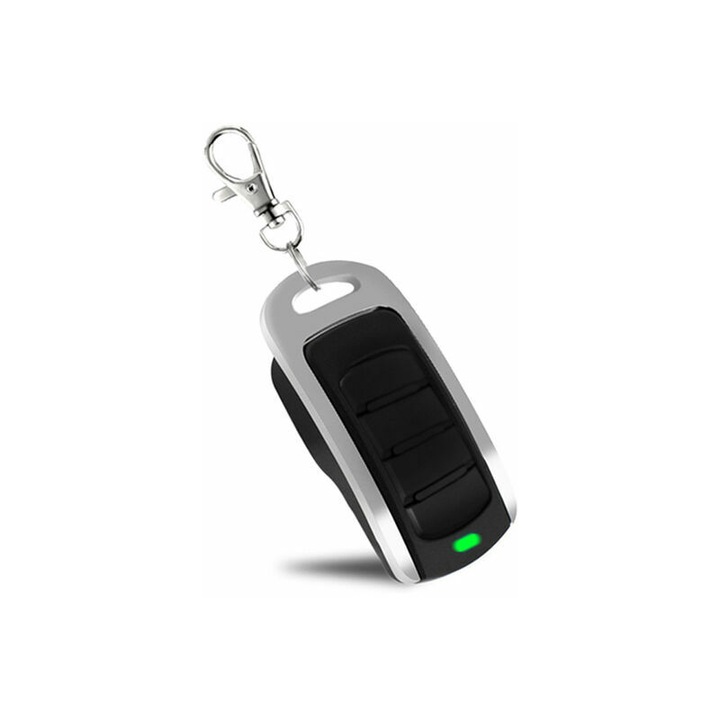 Telecomanda universala pentru porti si usi de garaj, rezistenta la apa, 4 canale, 55x45x8mm, 433mhz
