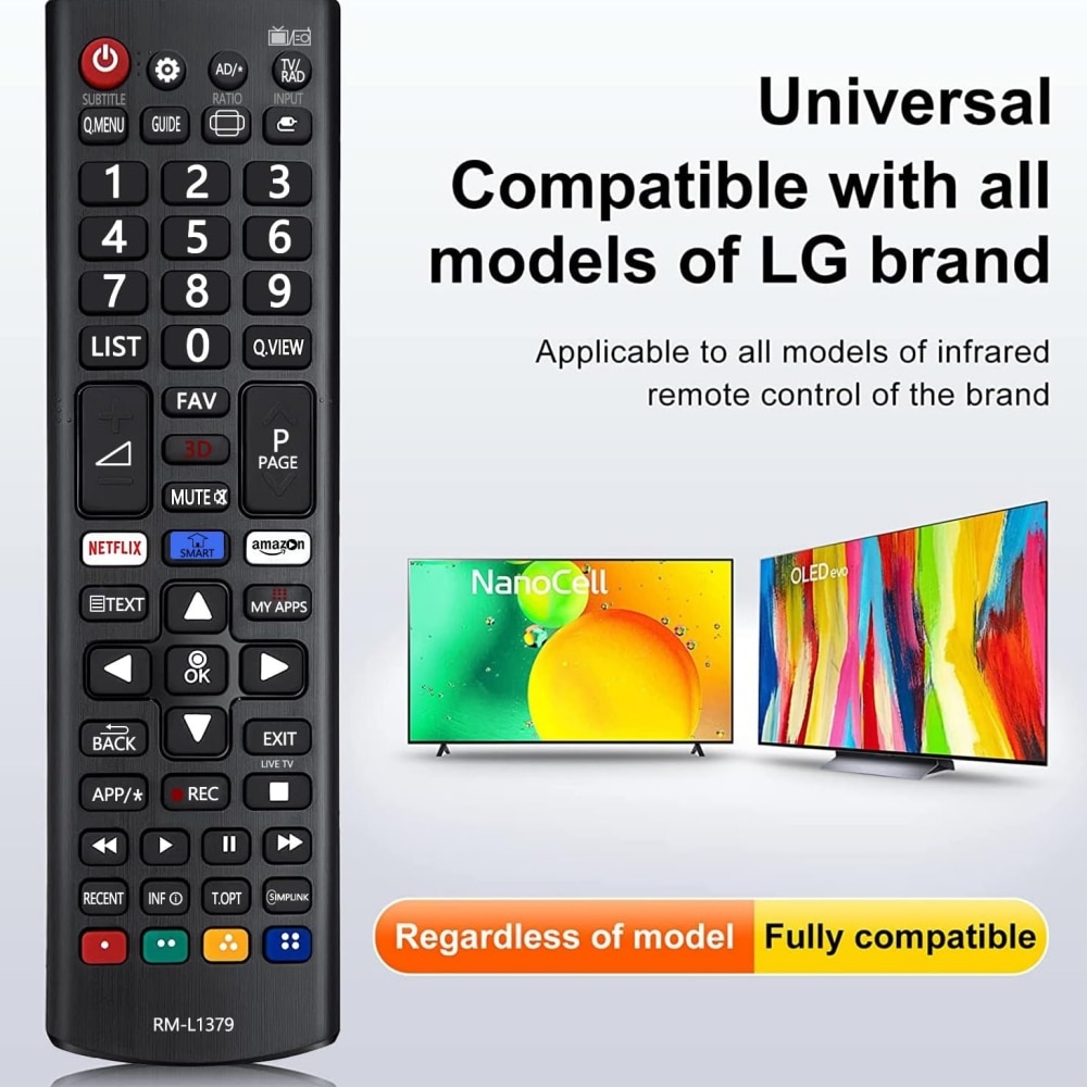 Teleocanda Lg Telecomanda universala pentru TV LG, design ergonomic, fara configurare ...