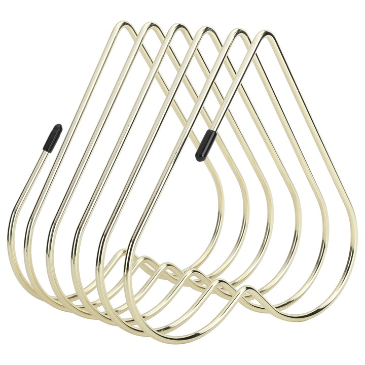 Прибиращ се рафт за книги във формата на сърце, органайзер за бюро, компактен дизайн