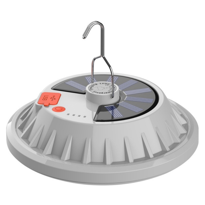 Lampa LED High Bay, rezistente la apa IP65, lumina ajustabila, multicolor