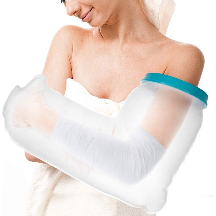 Protectie impermeabila pentru gips, Peysaitr, dimensiune adult, 28x45cm, fara latex
