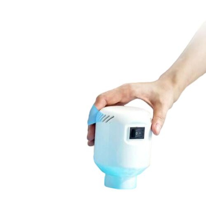 Pompa de vid inteligenta, 55W, ABS, 7x7x8cm, pentru saci de compresie