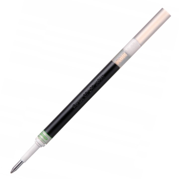 Пълнител за писалка Pentel BL107/BL117, Pentel, Връх 0.7 мм, Зелен