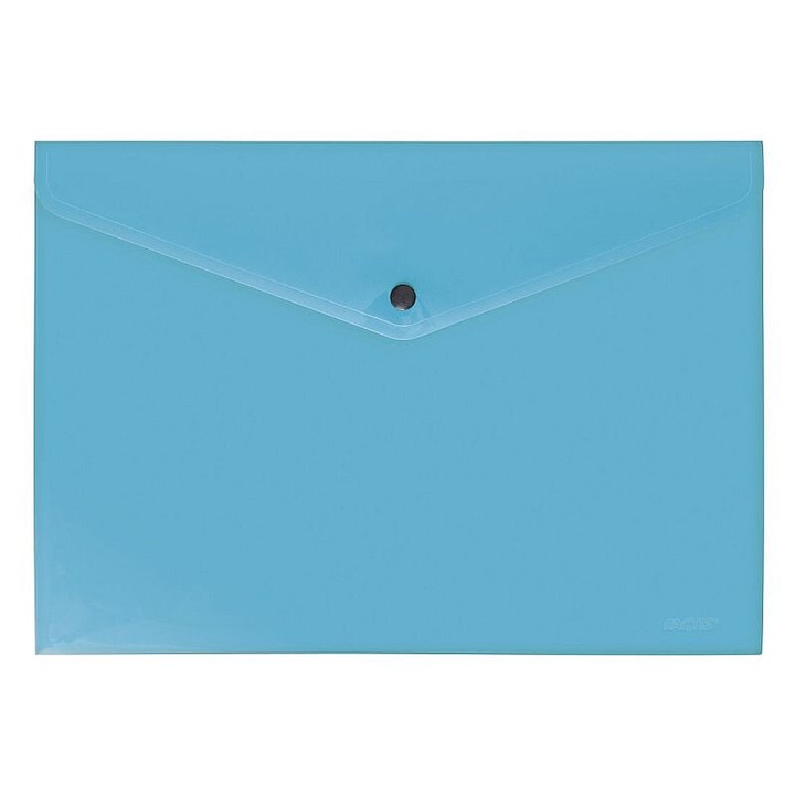 Mapa, FACTIS, Plastic, A4, Albastru