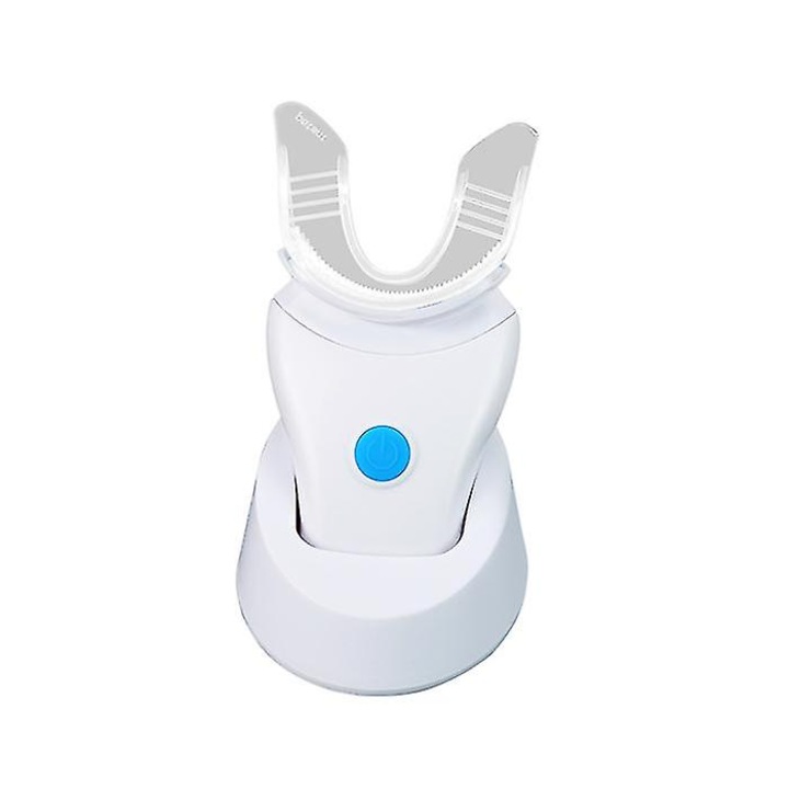 Periuta de dinti electrica QttvbTna ylx-008, cu vibratie, alb, pentru adulti