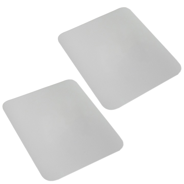 Mousepad din piele pentru laptop, computer, design personal, pad pentru gaming, gri