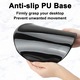 Mousepad cu suport pentru incheietura, Zeaicos, ergonomic, violet