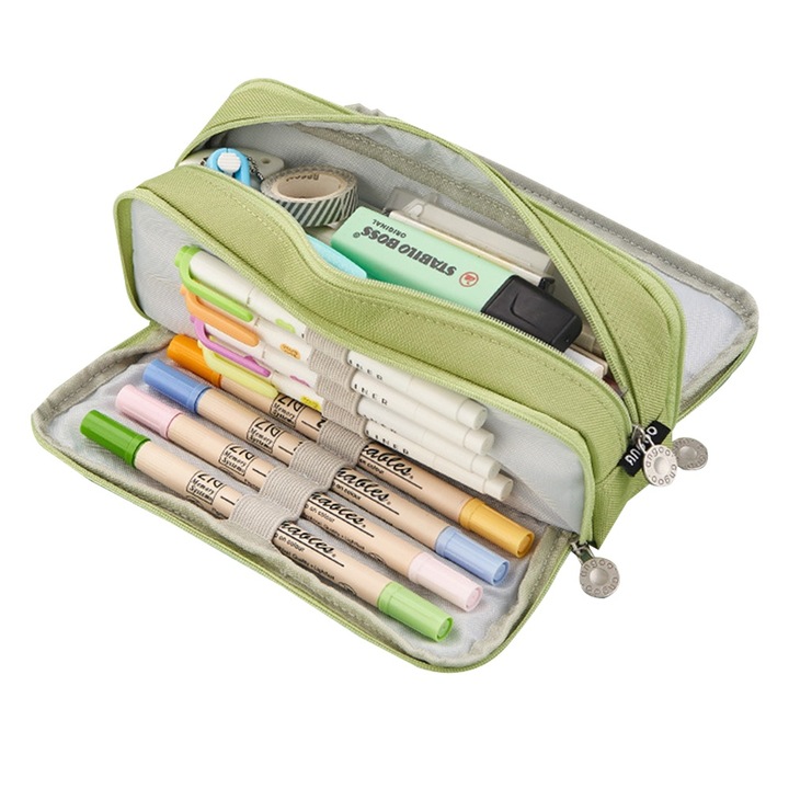 Jormftte tolltartó, nagy kapacitás, 3 rekesz, téglalap alakú, többszínű