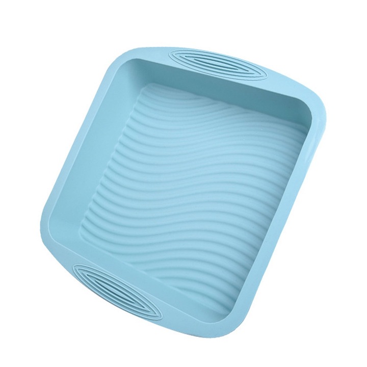 Sütőtálca süteményekhez, szilikon, újrafelhasználható, tapadásmentes, 30x20 cm