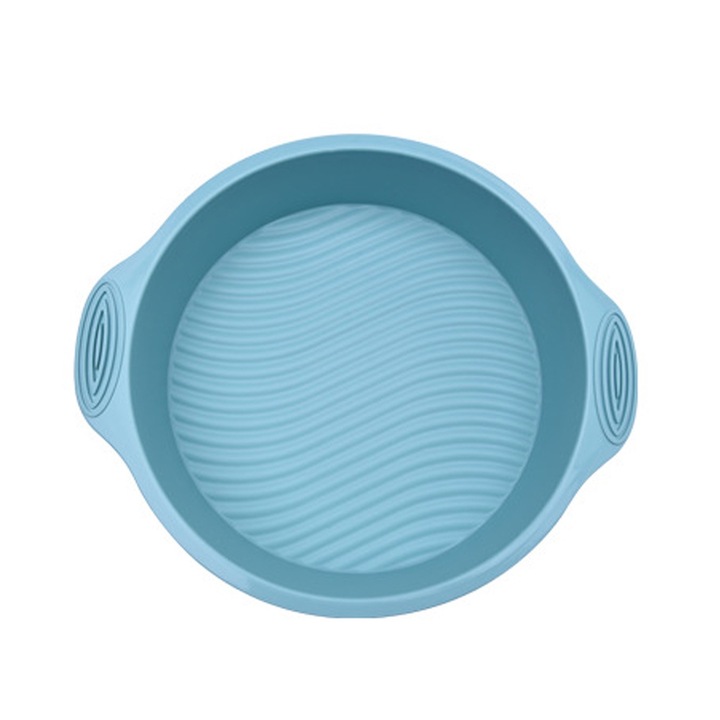 Szilikon kerek sütőforma süteményekhez, kék