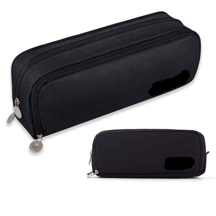 Tollartartó Jormftte, 3 rekeszes, nagy kapacitású, 22x6.4x9cm, többszínű