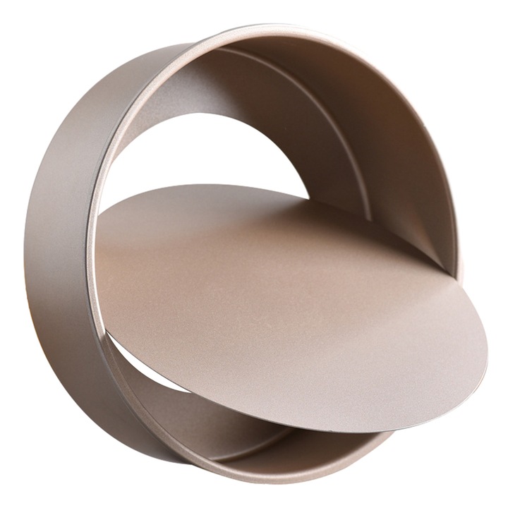 Mély, kerek alumínium sütőlap kivehető aljjal, tapadásmentes, süteményekhez, 26 cm