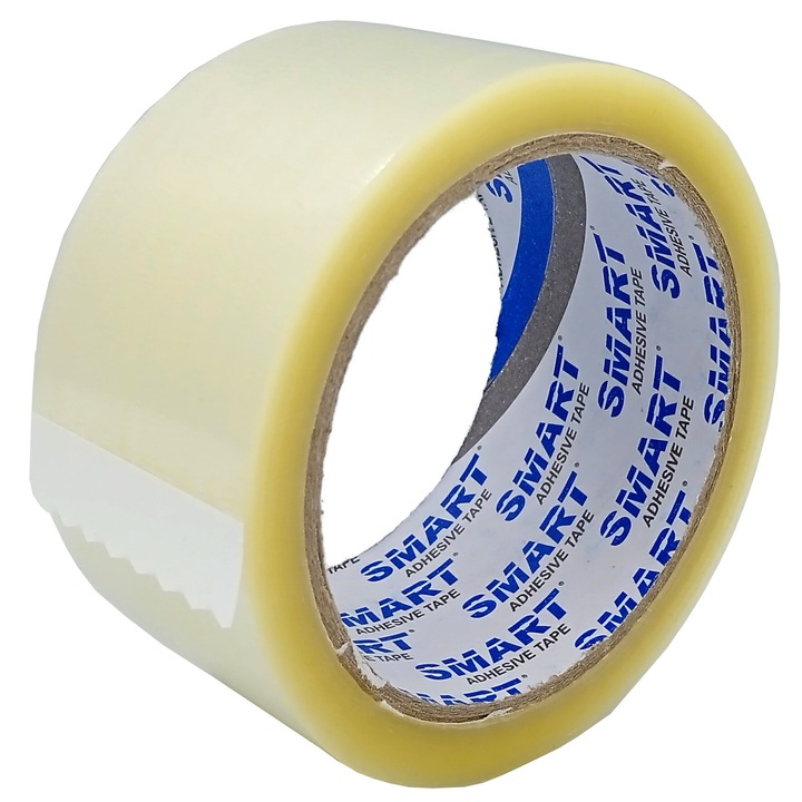 Banda adeziva Smart, transparenta, 48mmx60y