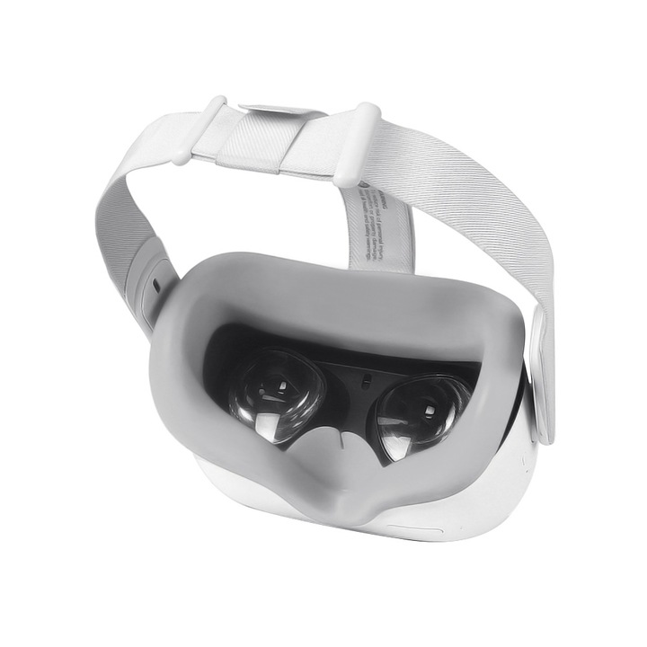 Husa din silicon pentru fata VR, AMRINUGL, antiderapante, rezistente la transpiratie, lavabile, pentru o experienta de gaming imersiva