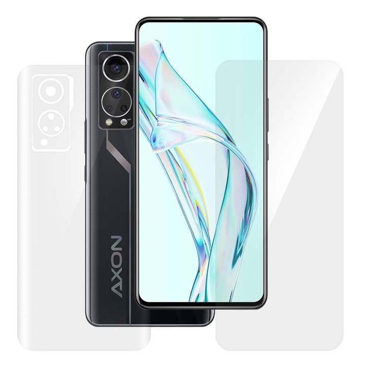 Комплект 2 фолиа SILKASE за ZTE Axon 30 5G, защита на телефона, възобновяем силикон