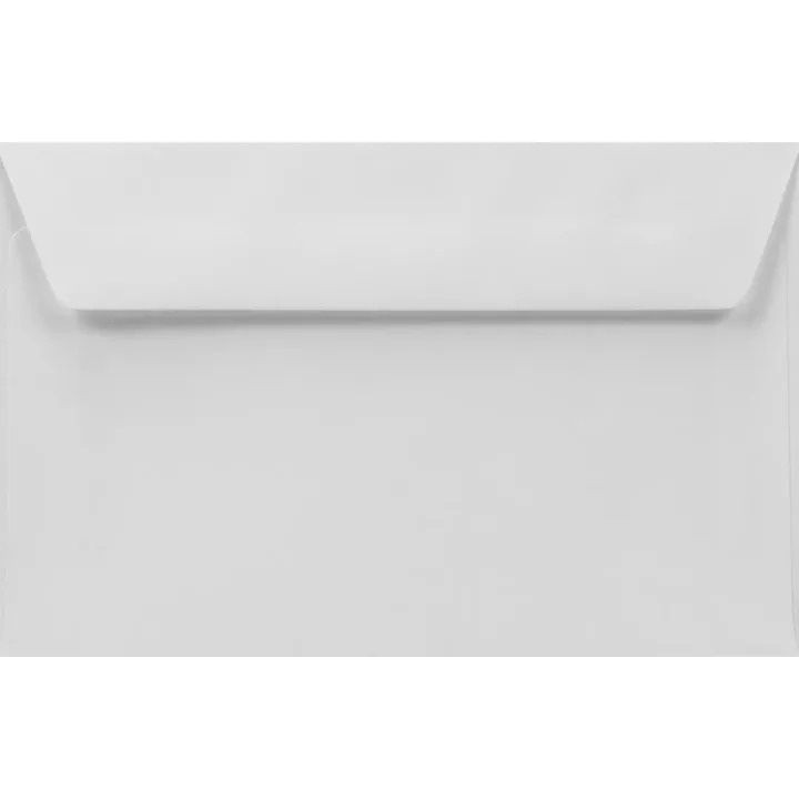 Sima díszboríték készlet, Netuno, Lessebo, PA2, 90x140mm, Nedves ragasztás, 100g/m2, Papír, fehér, 100 db