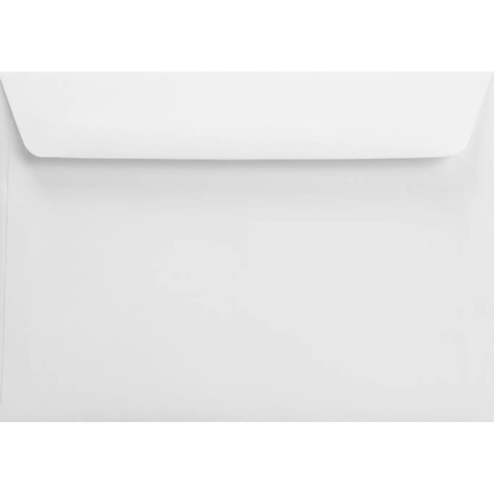 Sima díszboríték készlet, Netuno, Splendorgel, C6, 114x162mm, Nedves ragasztó, 120g/m2, Papír, fehér, 100 db