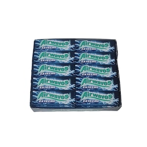 Airwaves Extreme - Guma de mestecat Intens Mentolata, 30 pachete x 14g