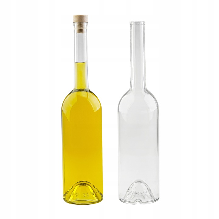 Set Sticla Cu Dop Sintetic, Superbutelki, Sticla, Productie De Inalta Calitate, Usor De Curatat, Durabil, Inchidere Hermetica, Greutate 645 g, 33 x 7.7 cm, Transparent