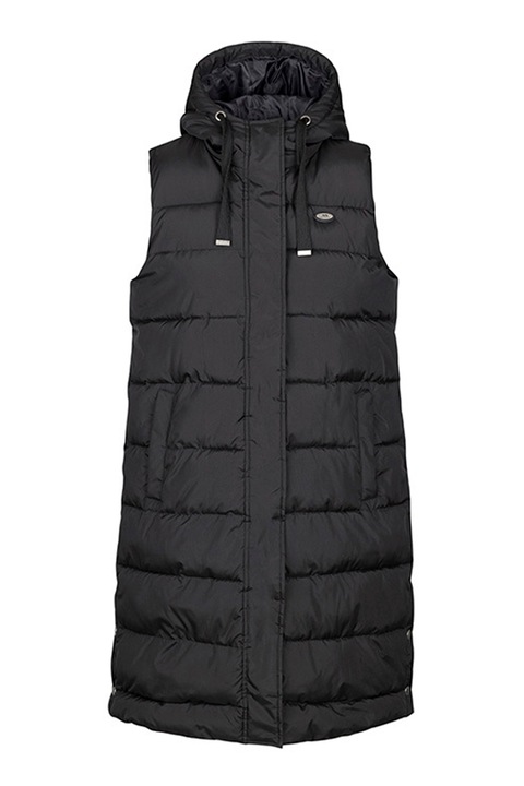 Trespass, Vesta lunga matlasata cu gluga, Negru, M