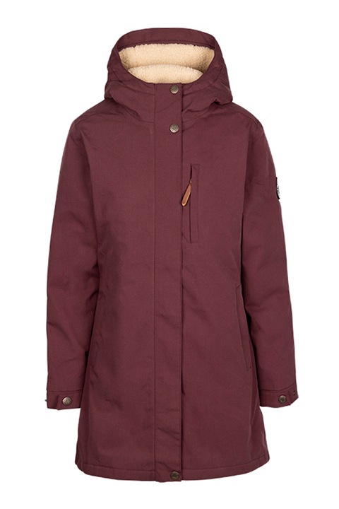 Trespass, Geaca cu gluga si vatelina pentru trekking Risha, Violet inchis