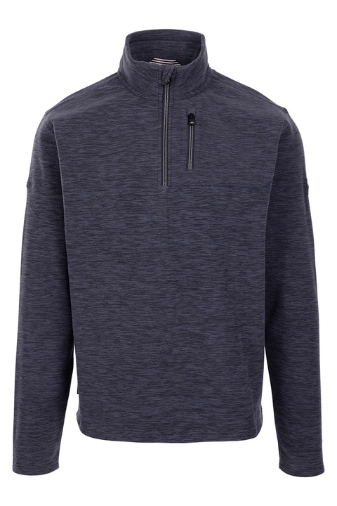 Trespass, Bluza de trening cu fenta cu fermoar Farnworth, Bleumarin