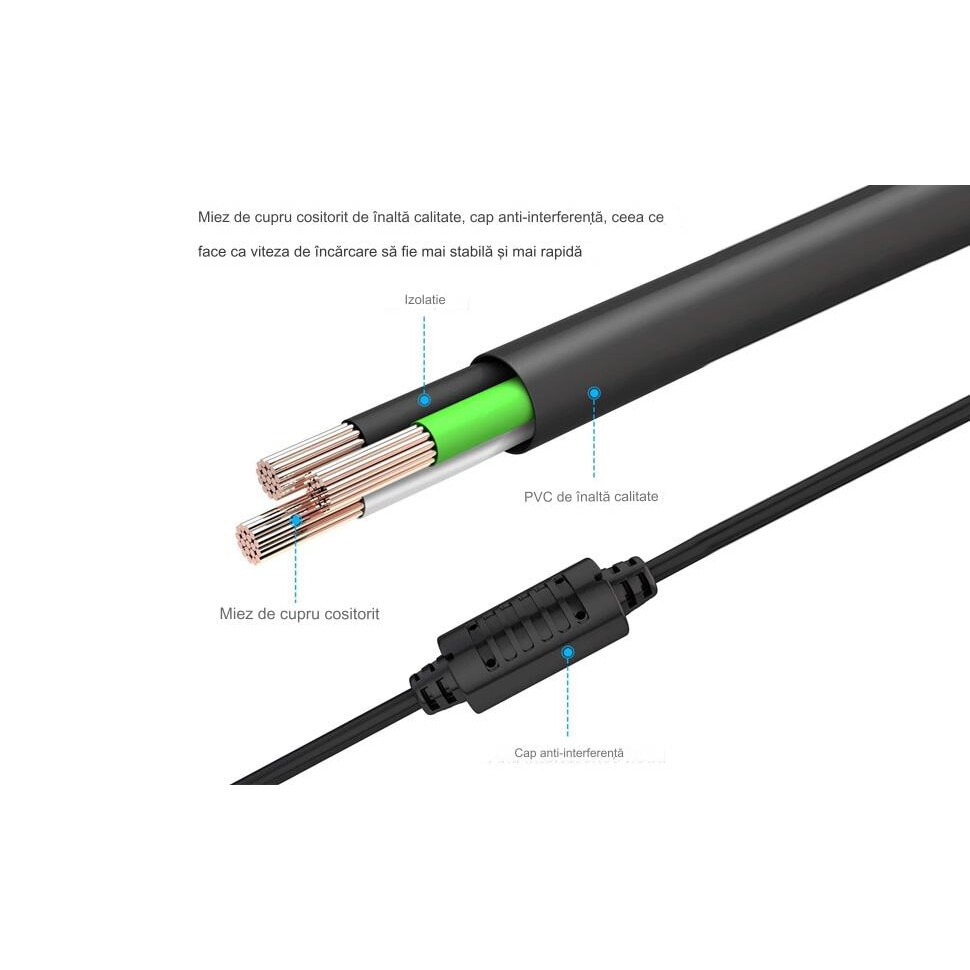 AC/DC 5V 2A adapter, 10W tápellátás DC2.1 dugóval ElectroAZ - fekete ...