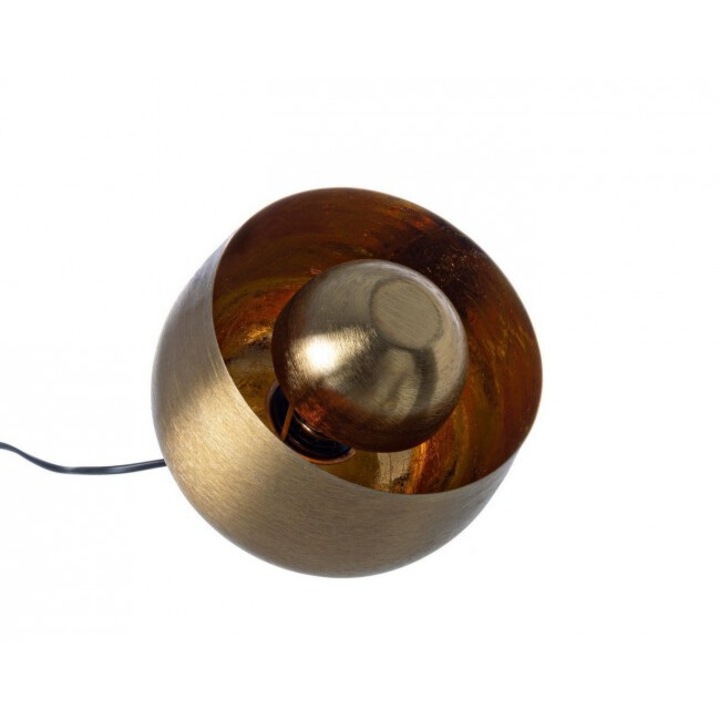 Ishan arany fém lámpa 21,5x22 cm