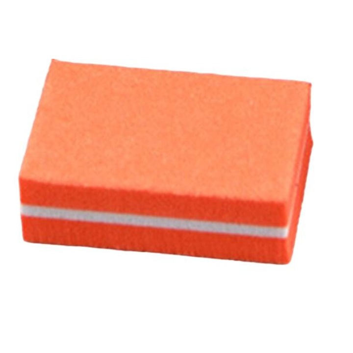 Set 50 buffer baby unghii, 180/100 granulatie, portocaliu