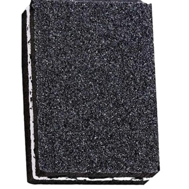 Set 50 buffer baby unghii, 180/100 granulatie, negru