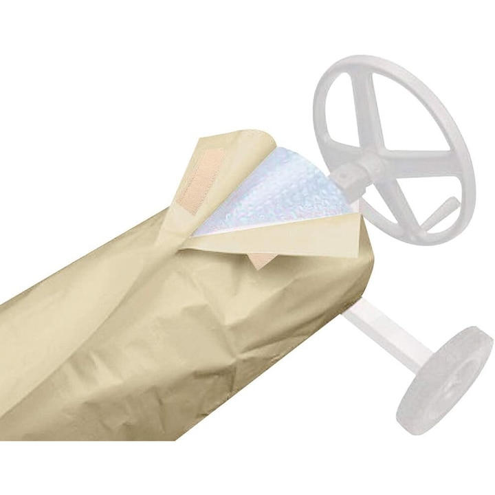 Husa de protectie reglabila pentru bobina de acoperire solara, Enforose, rezistenta la intemperii, instalare usoara, pentru piscina