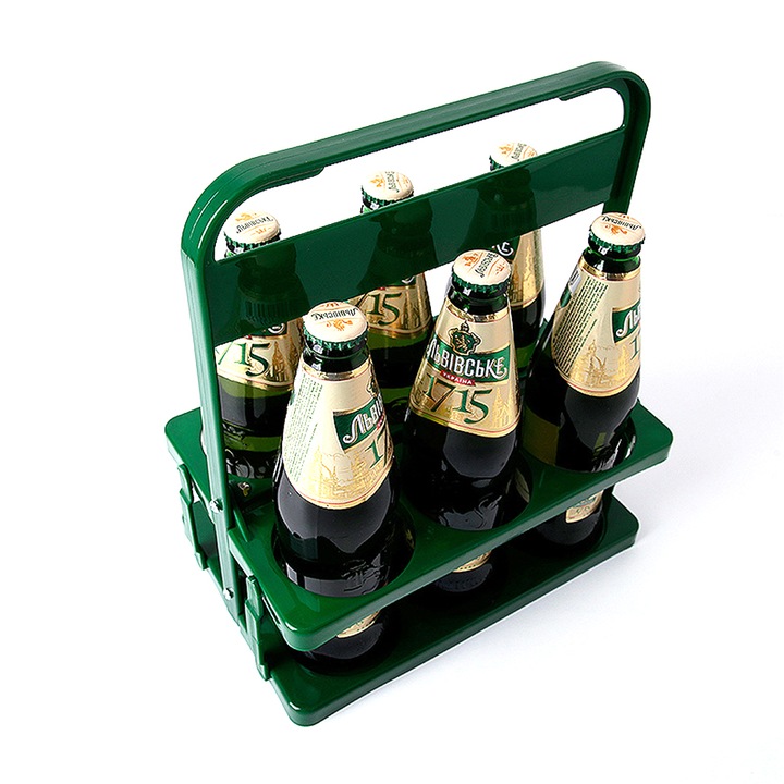 Suport Pliabil pentru Bauturi, Multifunctional, Verde