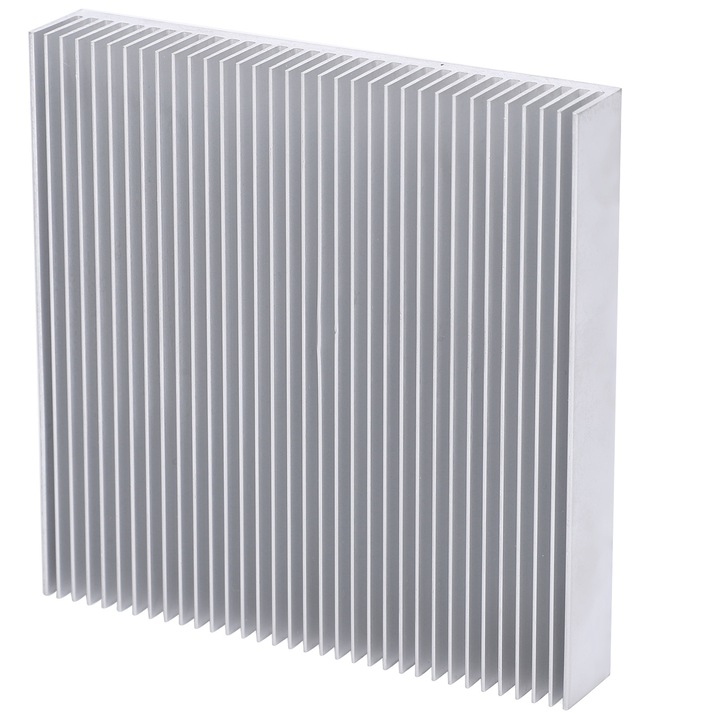 Radiator, Enforose, Aluminiu, 90x90x15mm, 4 buc