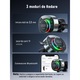 Modulator FM, Bluetooth 5.3, Transmitator FM Radio, Hands-Free cu functie Noise Cancelling/ Anulare zgomot de fundal, Functie incarcare rapida, Fast Charge Type-C si USB 3.0, Buton SuperBass, Functii suplimentare de redare AUX si Micro SD, Negru