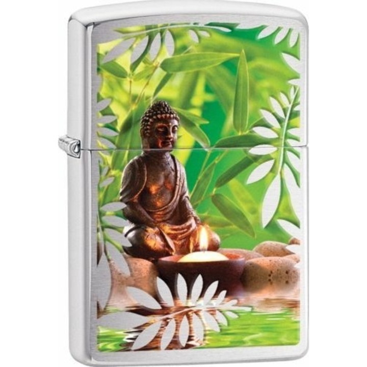 Bricheta Zippo 29058 Peaceful Garden Buddha