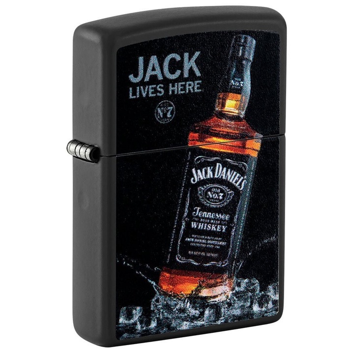 Bricheta Zippo 48290 Jack Daniels - Jack Lives Here