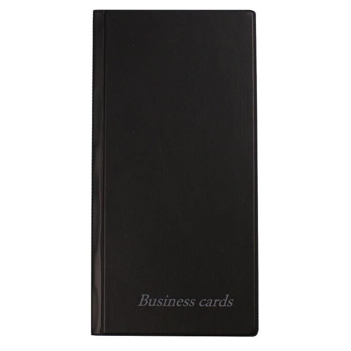 Suport pentru documente Biurfol, 96 de compartimente, negru, 120x240mm