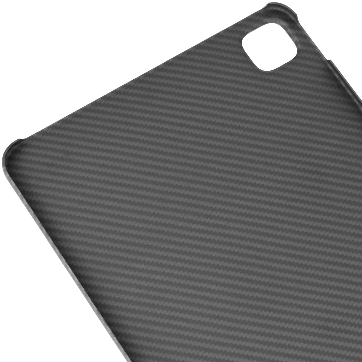 Husa de protectie Kevlar MProtect® Premium din fibra de aramida pentru Apple iPad Pro 11" (2024), Antisoc, Protectie camera, Ultra Safe, Carbon