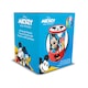 Veioza cu proiectie Mickey Mouse, 10x16 cm Rosu