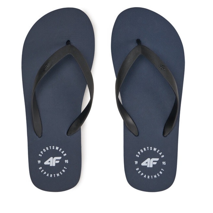 Papuci barbati, 83718, 4F, Sintetic, Bleumarin