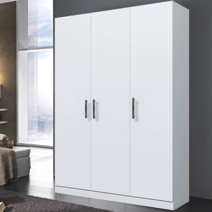 Dulap 3u Alb H 200 x L 135 x A 50 PAL 18 mm