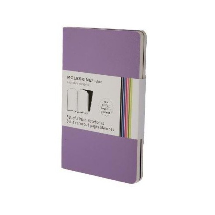 Moleskine 2 Volant Notebooks Pocket Plain Purple