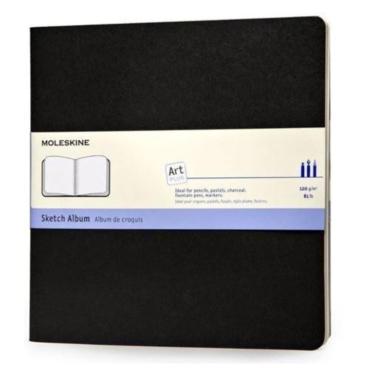 Moleskine Squared Art Plus Cahier Sketch Album