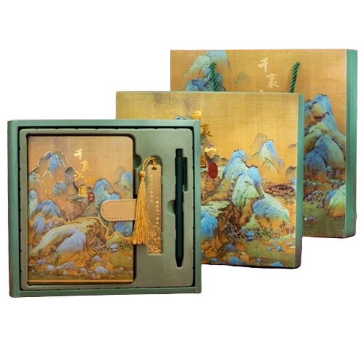 Set 3 agende, stil chinezesc, 240 x 220 x 42 mm