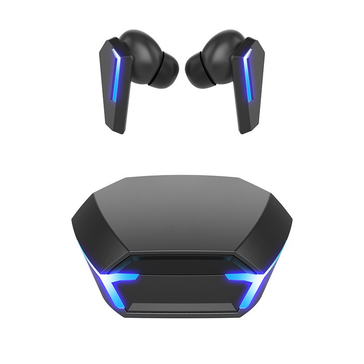 Gamer TWS Bluetooth fejhallgató Alacsony késleltetésű mini in-ear zajszűrős