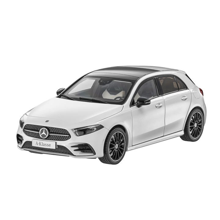 Macheta Mercedes-Benz A-Class alb - 1/18 Norev