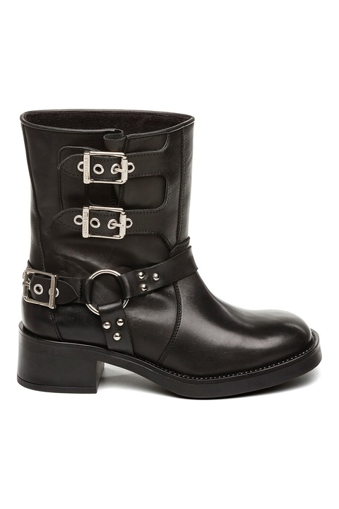 Steve Madden, Ghete de piele Becase, Negru