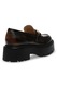 Steve Madden, Мокасини от еко кожа със захабен ефект, Тъмнокафяв