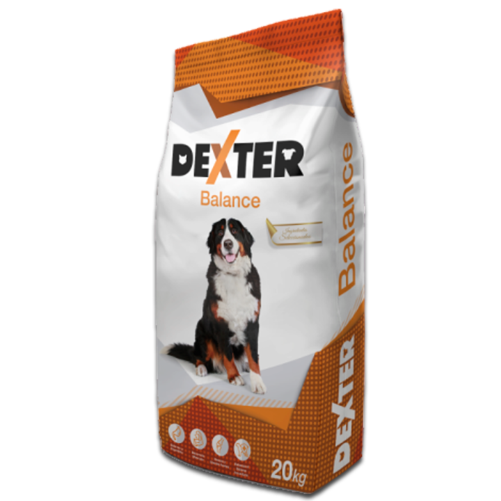 Hrana pentru caini Dexter Balance, bogata in vitamine, 20kg