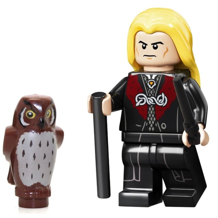 Минифигура на LEGO® Луциус Малфой и бухал